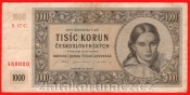 1000 Kčs 1945 17 C