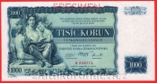 1000 Korun 1934 B perf.