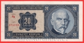 20 Korun 1926  Sg