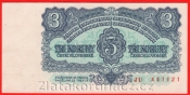 3 Kčs 1961 JU