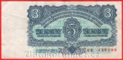 3 Kčs 1961 UE