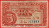 5 Kčs 1949  A 168