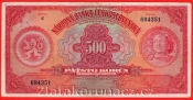 500 Korun 1929 C perf.