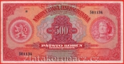 500 Korun 1929 E perf.