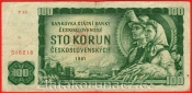 Československo - 100 Korun 1961 P 83