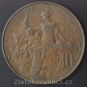 Francie - 10 centimes 1913