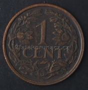 Holandsko - 1cent 1920