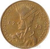 Jánošíkov dukát pre šťastie 1713 "bronz"