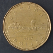 Kanada - 1 dollar 1987