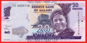 Malawi - 20 Kwacha 2020