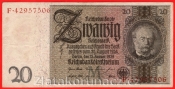 Německo - 20 Reichsmark 22.1.1929 - série F-M- 8 m.č.