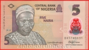 Nigérie - 5 Naira 2018