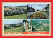 Rohozná - Horní část, střed, dolní část, Svojanov - hrad celkový pohled