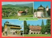 Šumava - Barokní kostelík, Pancíř, hotel Hrnčíř