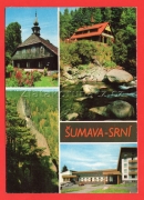 Šumava - Klostermannova chalupa v Srní, Turnerova chata, hotel Šumava