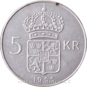 Švédsko - 5 kronor 1955 TS