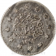 Turecko - 1 kurush 1293/28 - Abdul Hamid II.