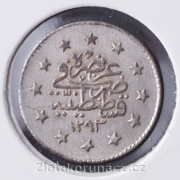 Turecko - 1 kurush 1293/29 (1903) - Abdul Hamid II.