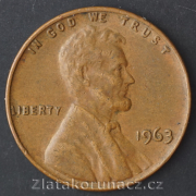 USA - 1 cent 1963