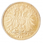 Zlatá mince Rakousko - Uhersko - 10 Koruna 1896