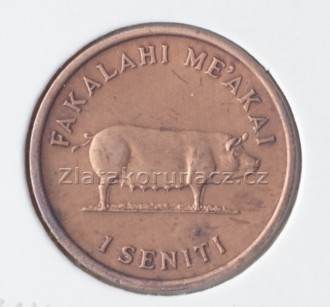 Tonga - 1 seniti 1975