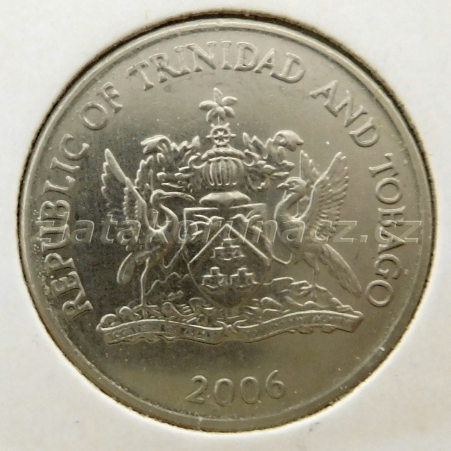 Trinidad and Tobago - 25 cents 2006