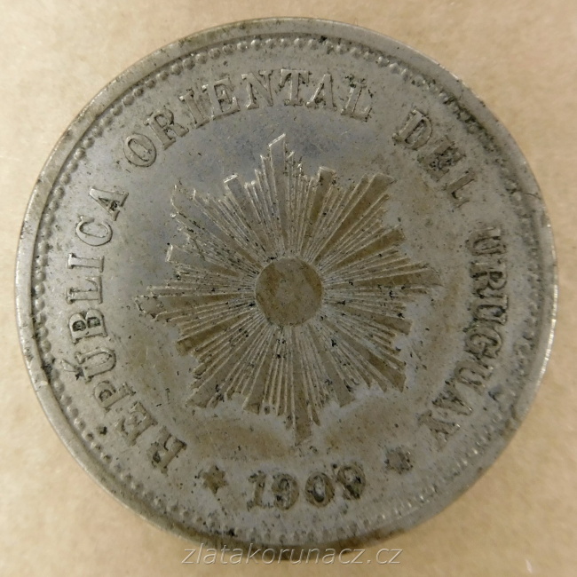 Uruguay - 5 centisimos 1909