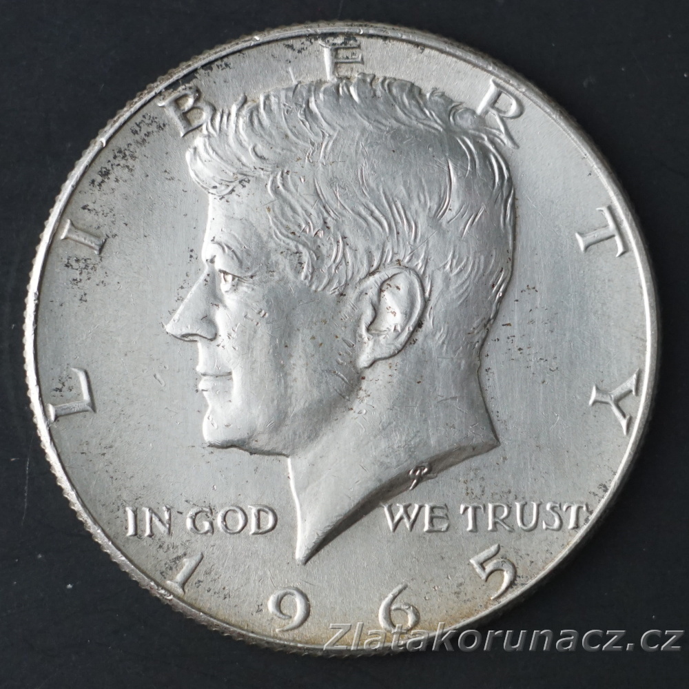 USA - 1/2 dollar 1965