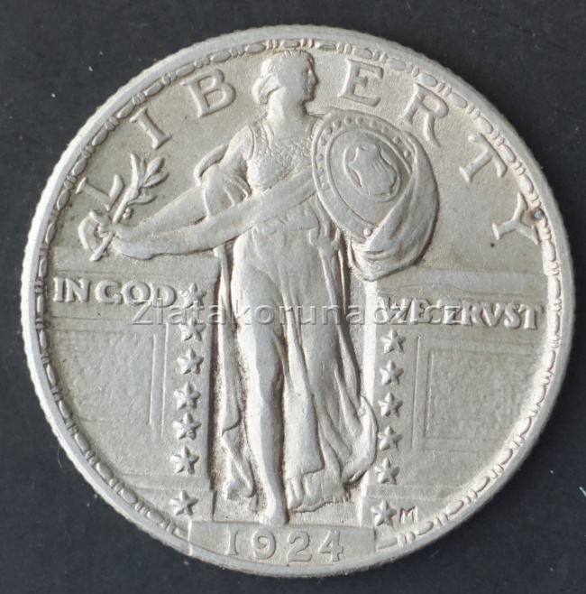 USA - 1/4 dollar 1924