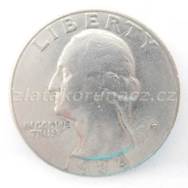 USA - 1/4 dollar 1984 D