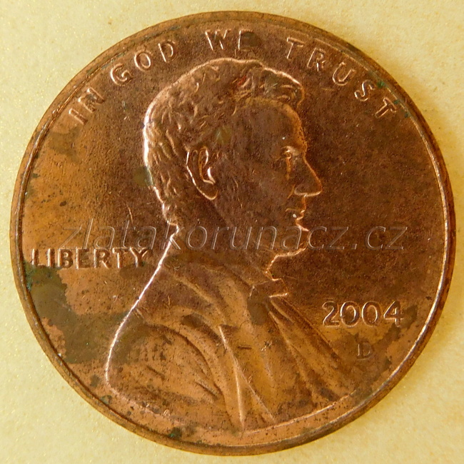 USA - 1 cent 2004 D