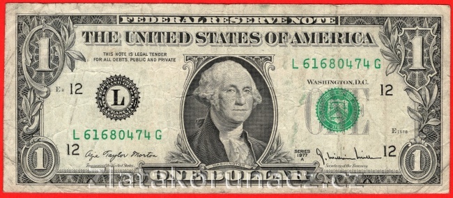 USA - 1 Dollar 1977 A