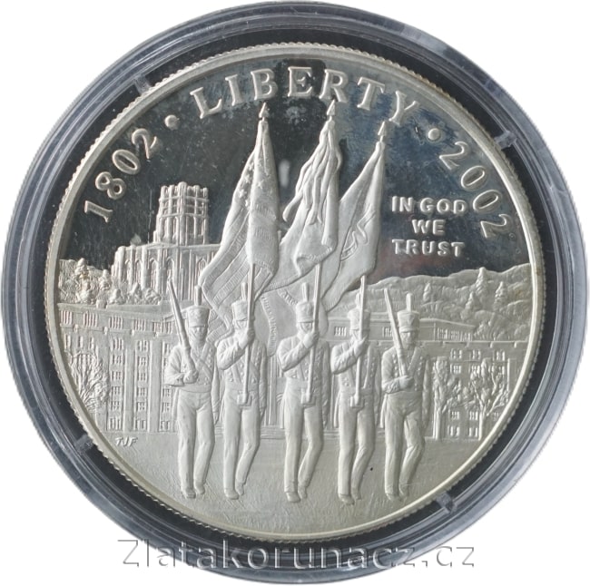 USA - 1 Dollar 2002 200th Anniversary - Military Academy at West Point