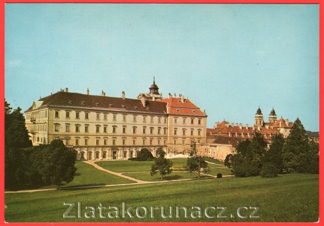 Valtice - zámek - zahradní průčelí