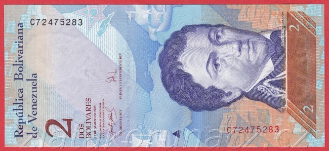 Venezuela - 2 Bolívares 2007