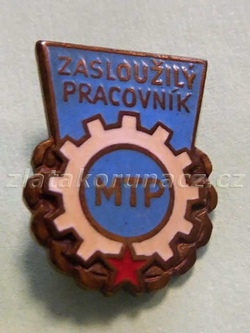 Zasloužilý pracovník MTP