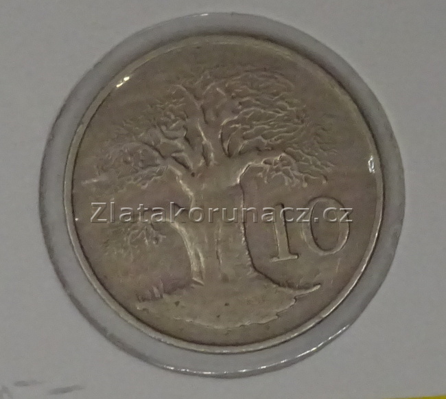 Zimbabwe - 10 cents 1980